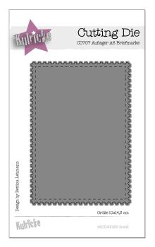 Kulricke Stanzschablone "Aufleger A6 Briefmarke" Craft Die