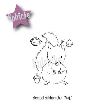 Eichhörnchen "Maja" Stempel