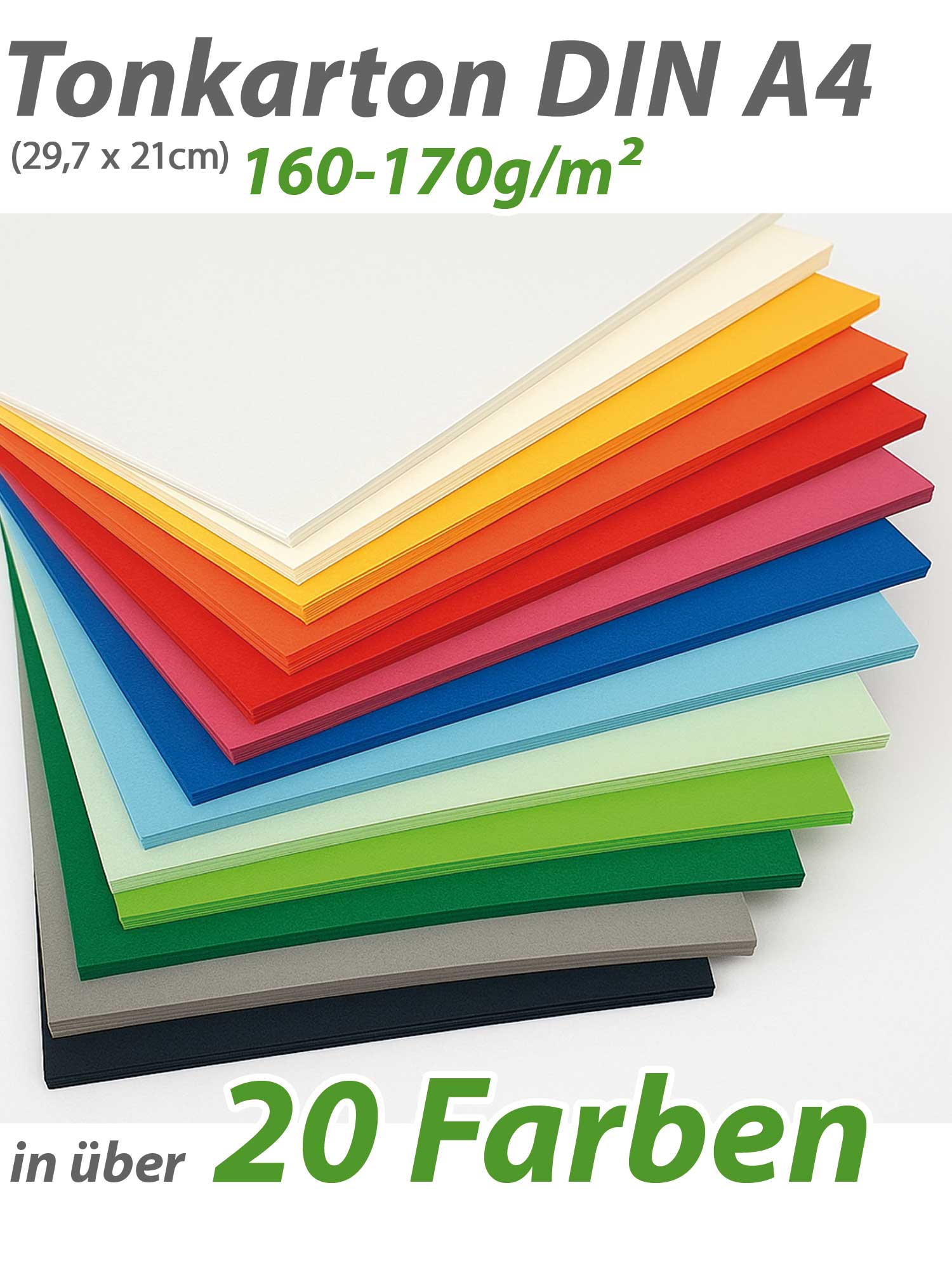 Tonkarton 160-170 g/m²