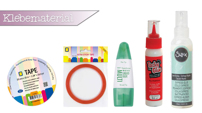 Klebematerial