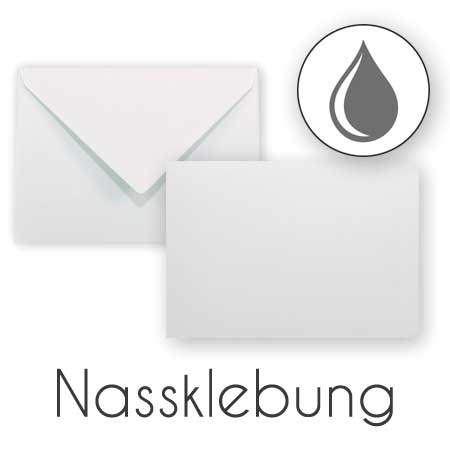 B6 Nassklebung