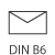 Briefumschlag B6