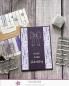 Preview: Kulricke Stempel "Lavendelliebe" Clear Stamp