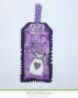 Preview: Kulricke Hintergrundstempel "Lavendel Hintergrund" Clear Stamp