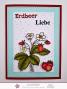 Preview: Kulricke Stempelset "Erdbeerstrauch" Clear Stamp