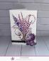 Preview: Kulricke Hintergrundstempel "Lavendel Hintergrund" Clear Stamp