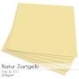 Cardstock "Natur" 12"x12"  270g/m² (30,5 x 30,5cm) in natur zartgelb