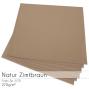 Cardstock "Natur" 12"x12"  270g/m² (30,5 x 30,5cm) in natur zimtbraun