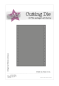 Preview: Kulricke Stanzschablone "Aufleger A6 Sterne" Craft Die