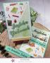 Preview: Kulricke Stanzschablone "Herzlichen Glückwunsch mit Schatten" Craft Die