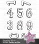 Preview: Kulricke Stempelset "Zahlen zu ABC" Clear Stamp