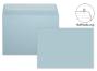 Briefumschlag DIN C6 120g/m² oF Haftklebung in hellblau