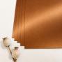 Preview: Cardstock "Metallic" - Bastelpapier 250g/m² DIN A4 in metallic-bronze- 5 Bogen