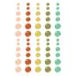 Preview: Simple Stories - Enamel Dots "Trail Mix" 60 Stück 