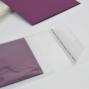 Preview: Klappenbeutel DIN Lang (120 x 230mm) 60my mit Haftklebung - 100 Stück