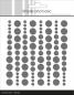 Preview: Simple and Basic - Adhesive Enamel Dots "Charcoal"