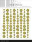 Preview: Simple and Basic - Adhesive Enamel Dots "Olive"