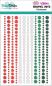 Preview: Carlijn Design - Klebesteine "Christmas" Enamel Dots 300 Stück