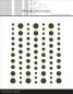 Preview: Simple and Basic - Adhesive Matte Enamel Dots "Forest Green"