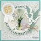 Preview: Marianne Design - Schmucksteine "White" Hearts Pearls