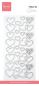 Preview: Marianne Design - Schmucksteine "Silver" Hearts Rhinestones