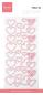 Preview: Marianne Design - Schmucksteine "Light Pink" Hearts Rhinestones