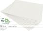 Cardstock "Natur" - Bastelpapier 240g/m² DIN A4 in natur faserweiss - 25 Bogen