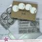 Preview: Kulricke Stempelset "Adventskranz" Clear Stamp