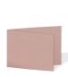 Doppelkarte - Faltkarte 220g/m² DIN B6 quer in kraft rose