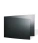 Doppelkarte - Faltkarte 250g/m² DIN B6 quer in metallic-anthrazit