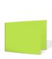 Doppelkarte - Faltkarte 210g/m² DIN B6 quer in struktur limette