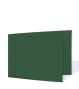 Preview: Doppelkarte - Faltkarte 225g/m² DIN B6 quer in waldgrün
