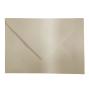 Briefumschlag DIN C6 120g/m² oF Nassklebung in metallic sand