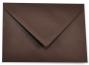 Briefumschlag DIN C6 120g/m² oF Nassklebung in dunkelbraun