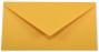 Briefumschlag DIN lang in altgold, 120g, ohne Fenster, Nassklebung