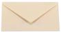 Briefumschlag DIN lang in creme, 120g, ohne Fenster, Nassklebung