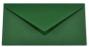 Briefumschlag DIN lang in dunkelgrün, 120g, ohne Fenster, Nassklebung