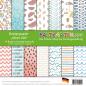 Preview: Designpapier 12"x12" 170gr "Meer-Zeit" 14 Bogen