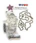 Preview: Kulricke Stempelset mit Stanze "Dino"  Clear Stamp / Die
