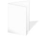 Doppelkarte - Faltkarte 300g/m² DIN B6 in recycling weiss