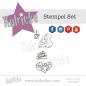 Preview: Felix Hab Dich Lieb Mini Stempel & Stanzen