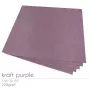 Cardstock 12"x12"  220g/m² (30,5 x 30,5cm) in kraft purple