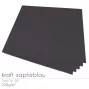 Cardstock 12"x12"  220g/m² (30,5 x 30,5cm) in kraft saphirblau
