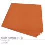 Cardstock 12"x12"  220g/m² (30,5 x 30,5cm) in kraft terracotta