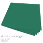 Cardstock 12"x12"  220g/m² (30,5 x 30,5cm) in struktur smaragd