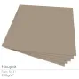 Cardstock 12"x12"  220g/m² (30,5 x 30,5cm) in taupe