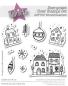 Preview: Kulricke Stempel "Winterhäuschen" Clear Stamp