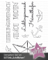 Preview: Stempelset "Schiffchen" Clear Stamp