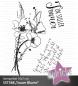 Preview: Kulricke Stempelset "Trauer Blume" Clear Stamp
