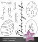 Preview: Kulricke Stempelset "Ostereier" Clear Stamp